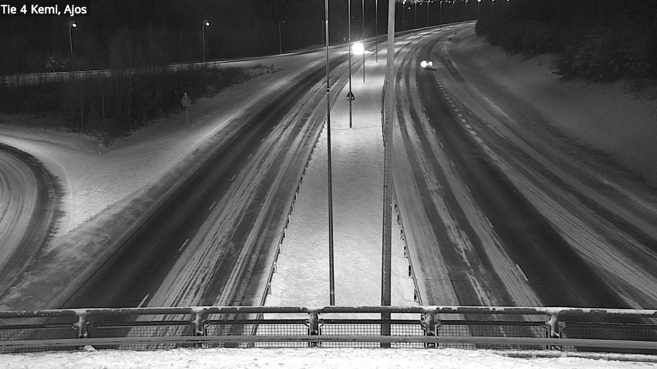 Weather Camera Image Road 4 Kemi, Ajos, Kemi, Lappi