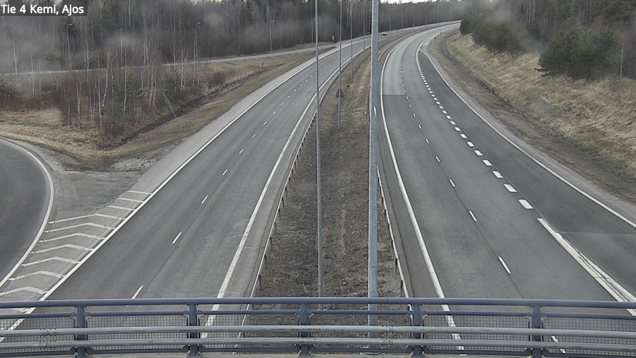 Weather Camera Image Road 4 Kemi, Ajos, Kemi, Lappi