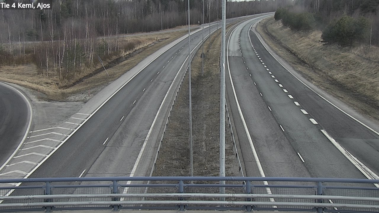 Weather Camera Image Road 4 Kemi, Ajos, Kemi, Lappi