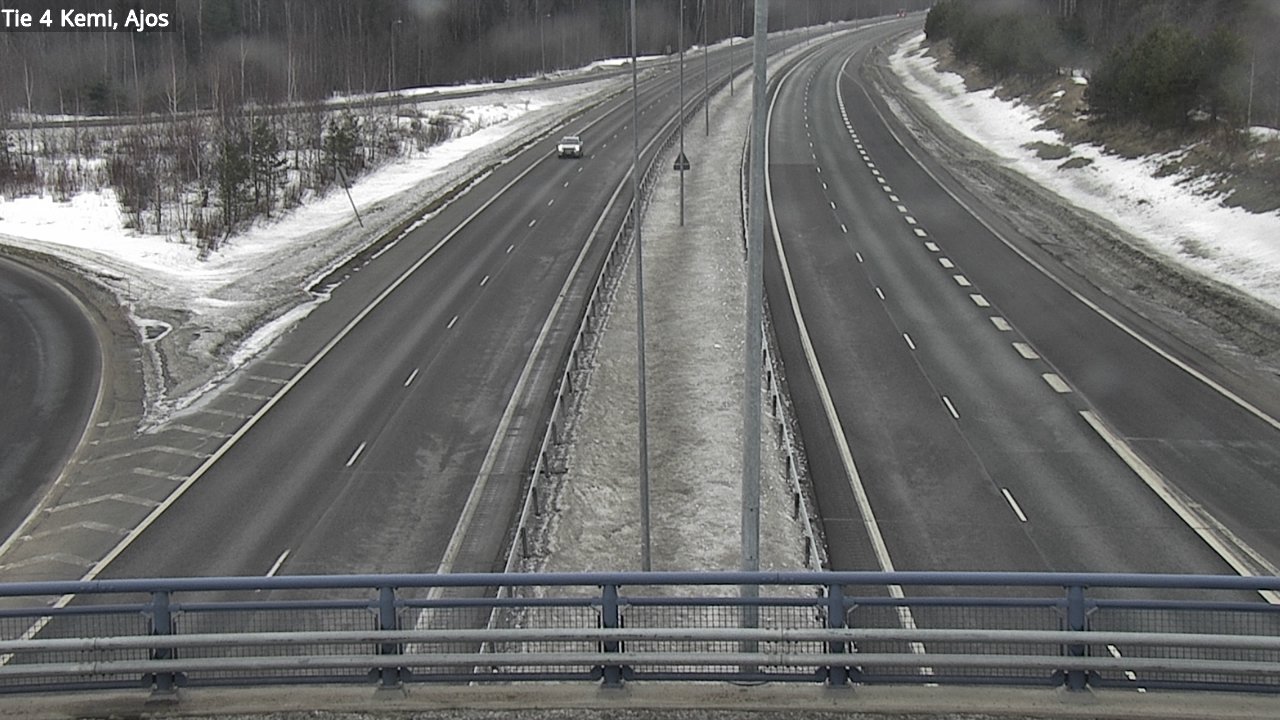 Weather Camera Image Road 4 Kemi, Ajos, Kemi, Lappi