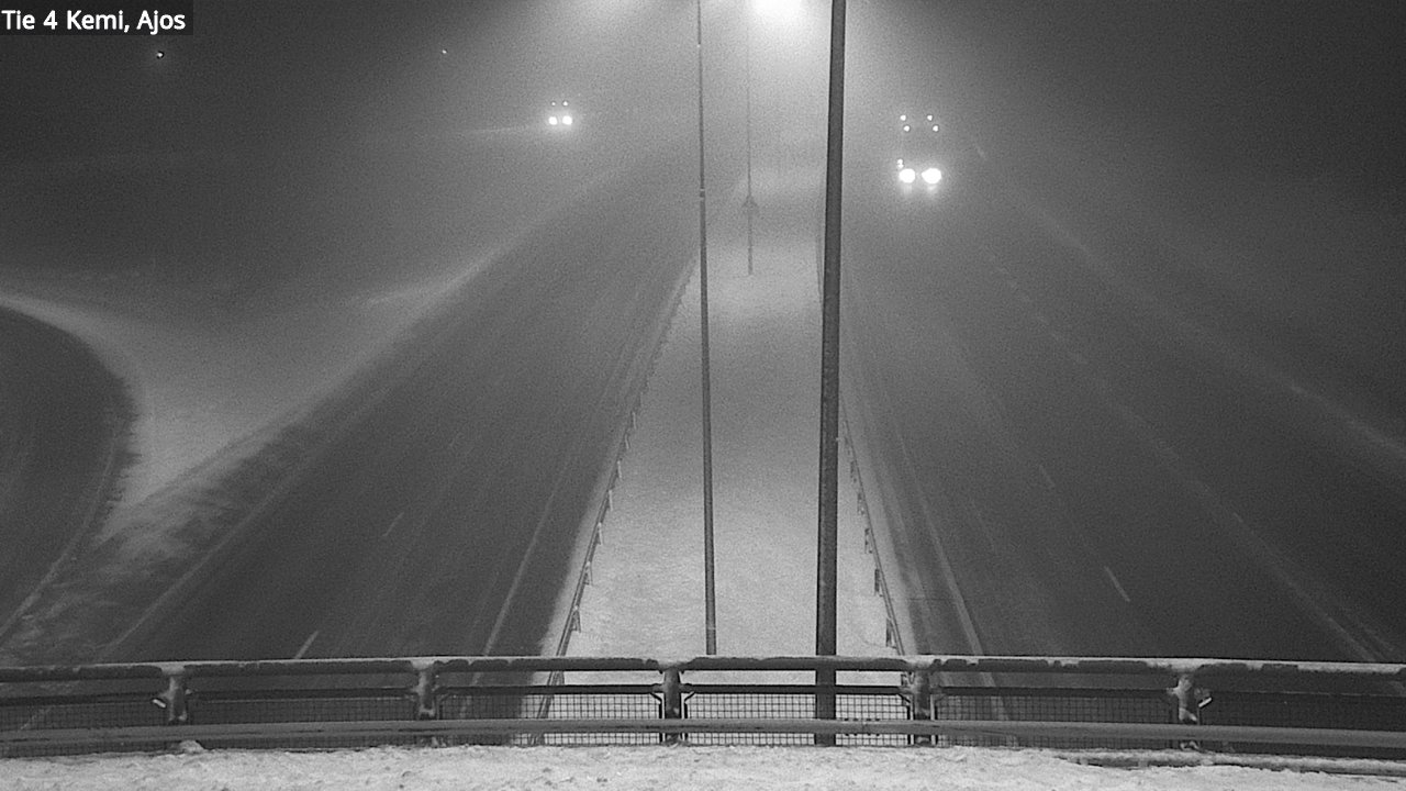 Weather Camera Image Road 4 Kemi, Ajos, Kemi, Lappi