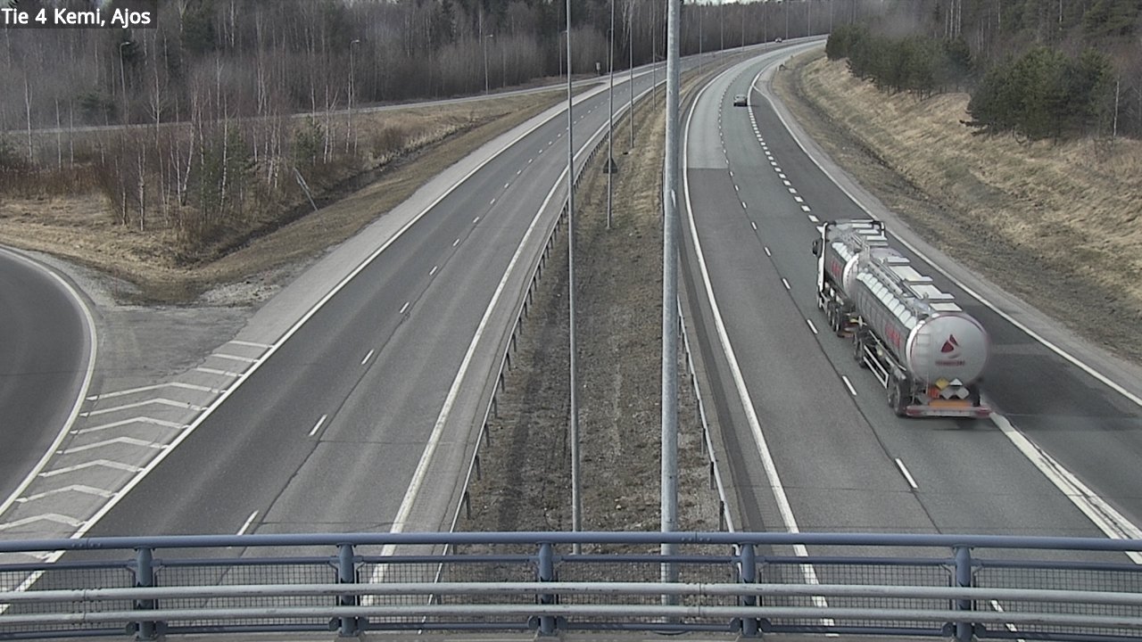 Weather Camera Image Road 4 Kemi, Ajos, Kemi, Lappi