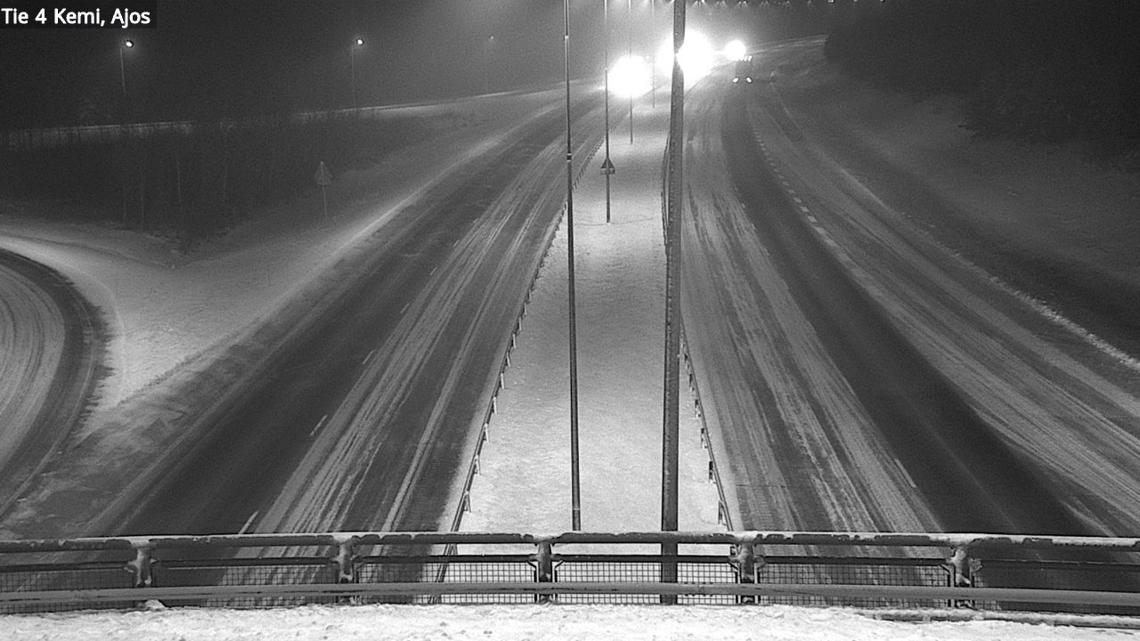 Weather Camera Image Road 4 Kemi, Ajos, Kemi, Lappi