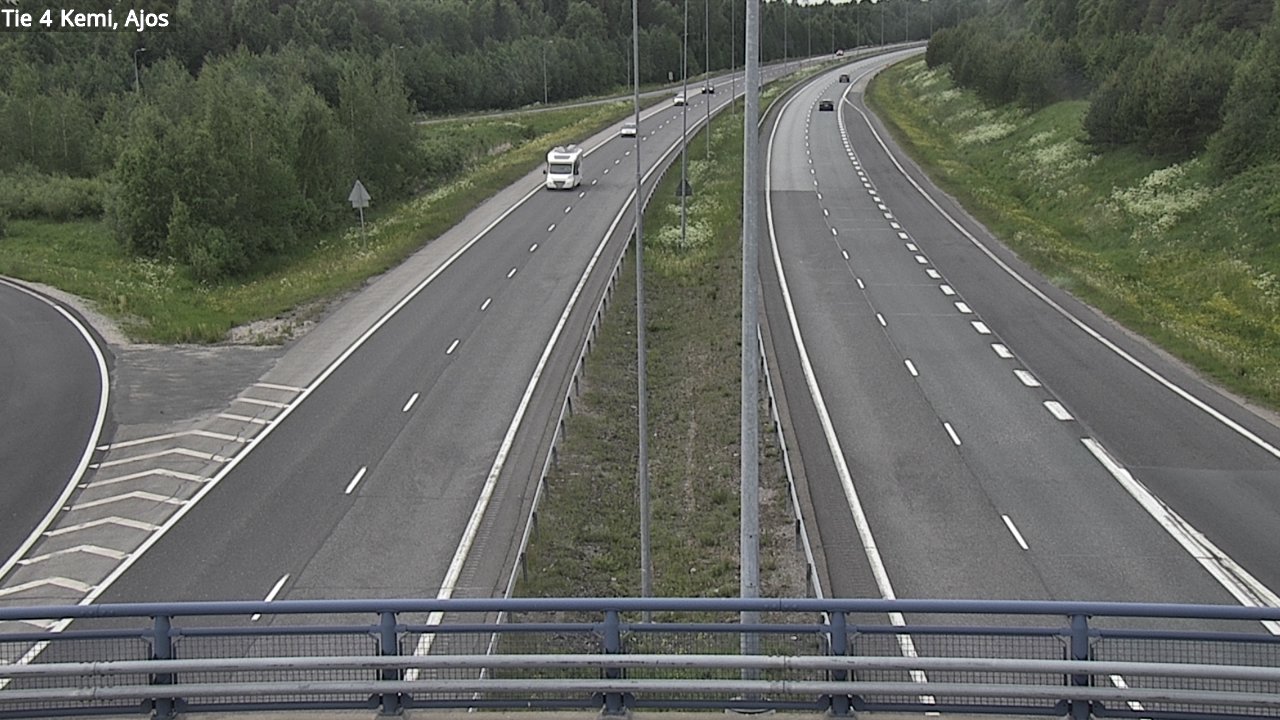 Kelikamerat Kuva Tie 4 Kemi, Ajos, Kemi, Lappi