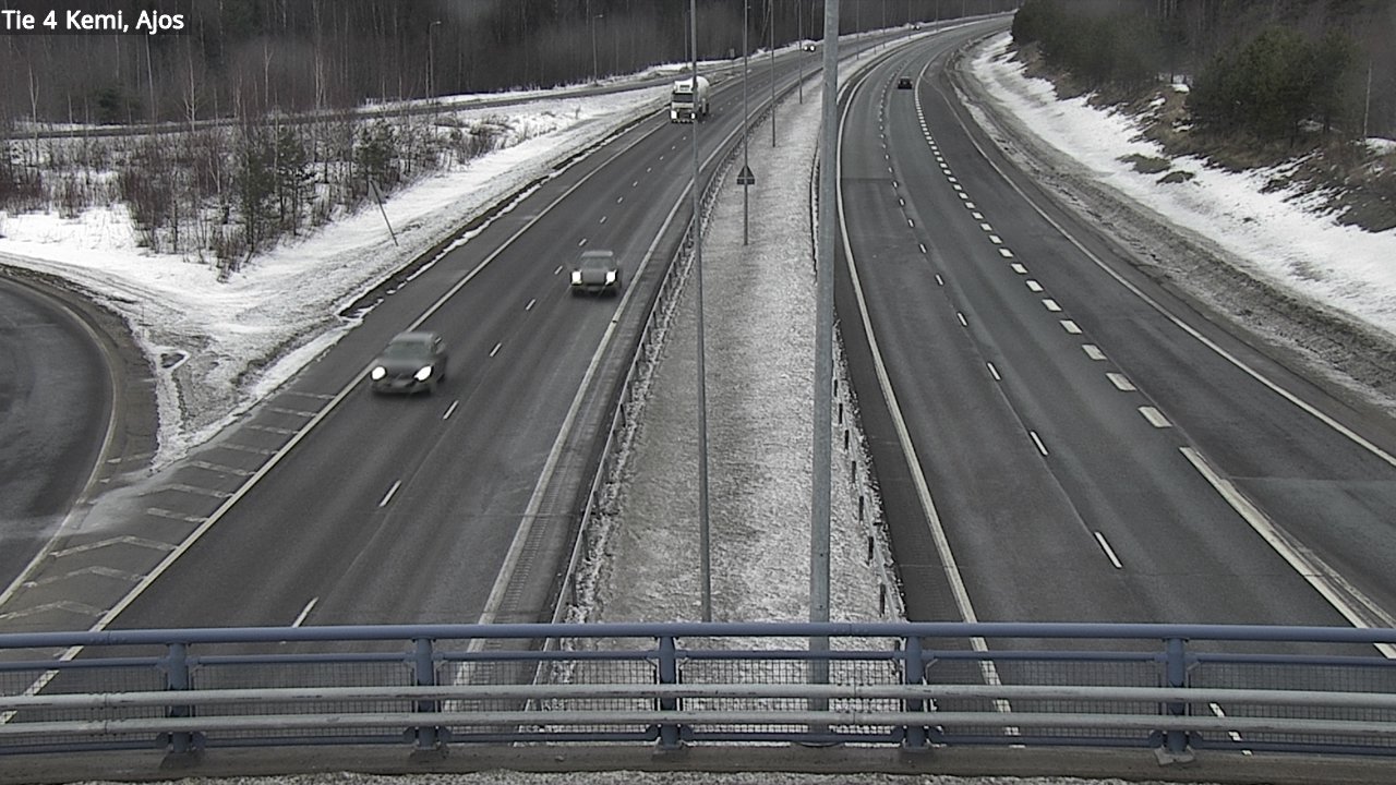 Kelikamerat Kuva Tie 4 Kemi, Ajos, Kemi, Lappi