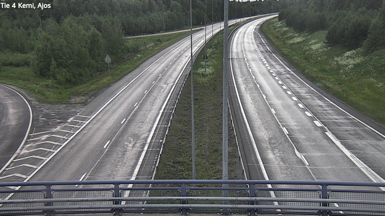 Kelikamerat Kuva Tie 4 Kemi, Ajos, Kemi, Lappi