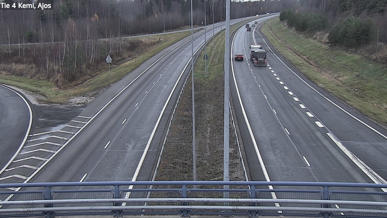 Kelikamerat Kuva Tie 4 Kemi, Ajos, Kemi, Lappi