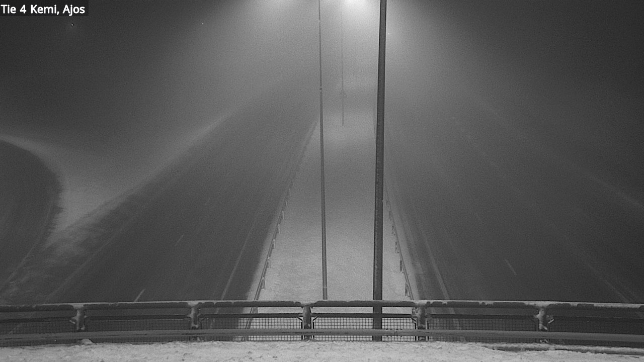 Weather Camera Image Road 4 Kemi, Ajos, Kemi, Lappi