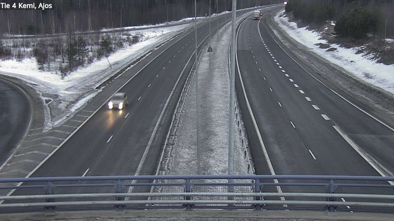 Kelikamerat Kuva Tie 4 Kemi, Ajos, Kemi, Lappi
