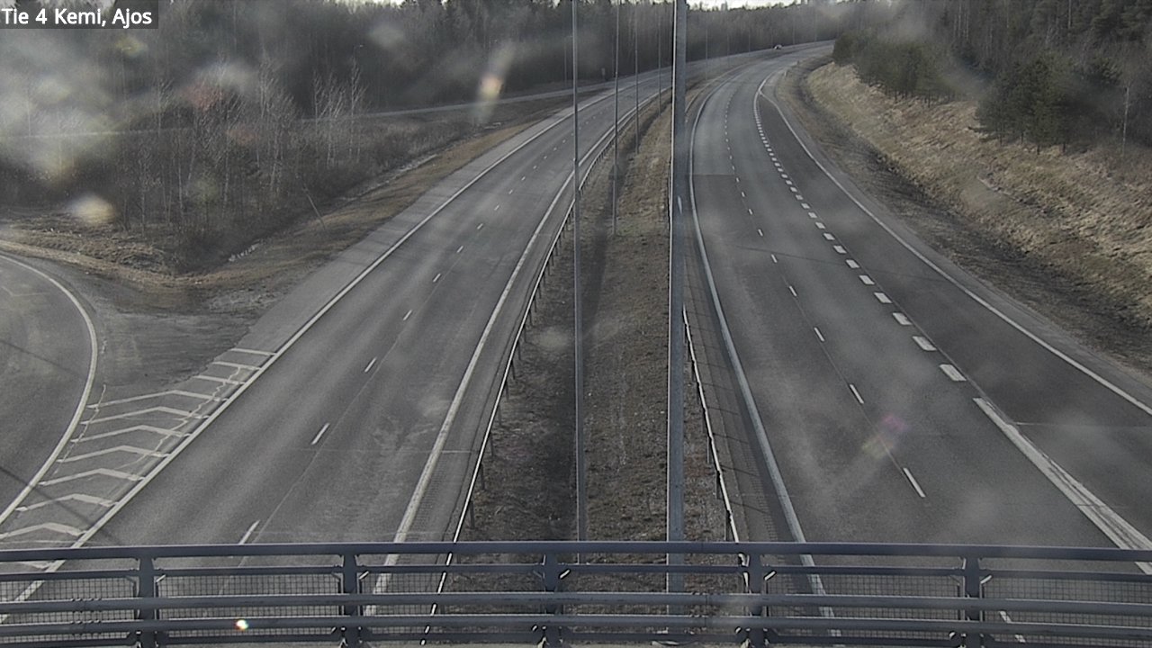 Weather Camera Image Road 4 Kemi, Ajos, Kemi, Lappi