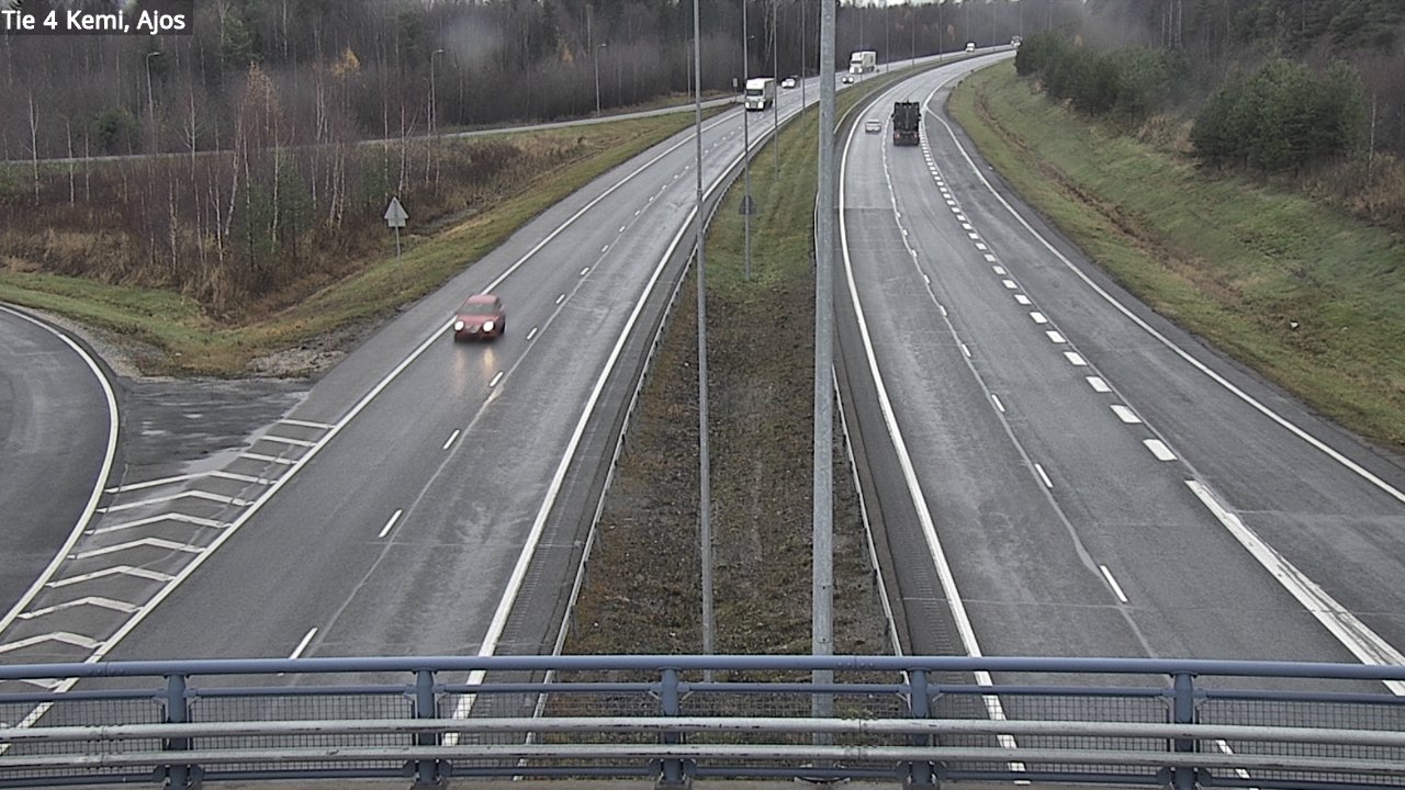 Kelikamerat Kuva Tie 4 Kemi, Ajos, Kemi, Lappi