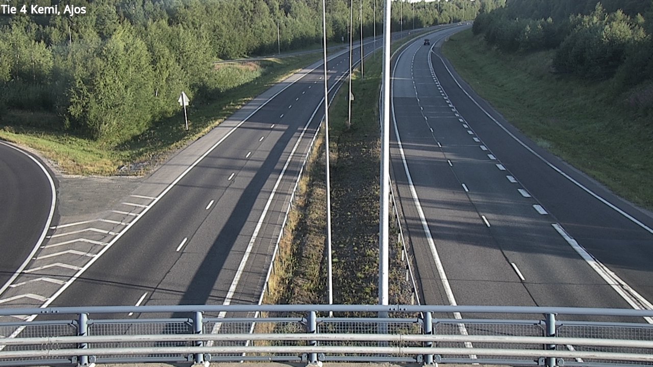 Weather Camera Image Road 4 Kemi, Ajos, Kemi, Lappi