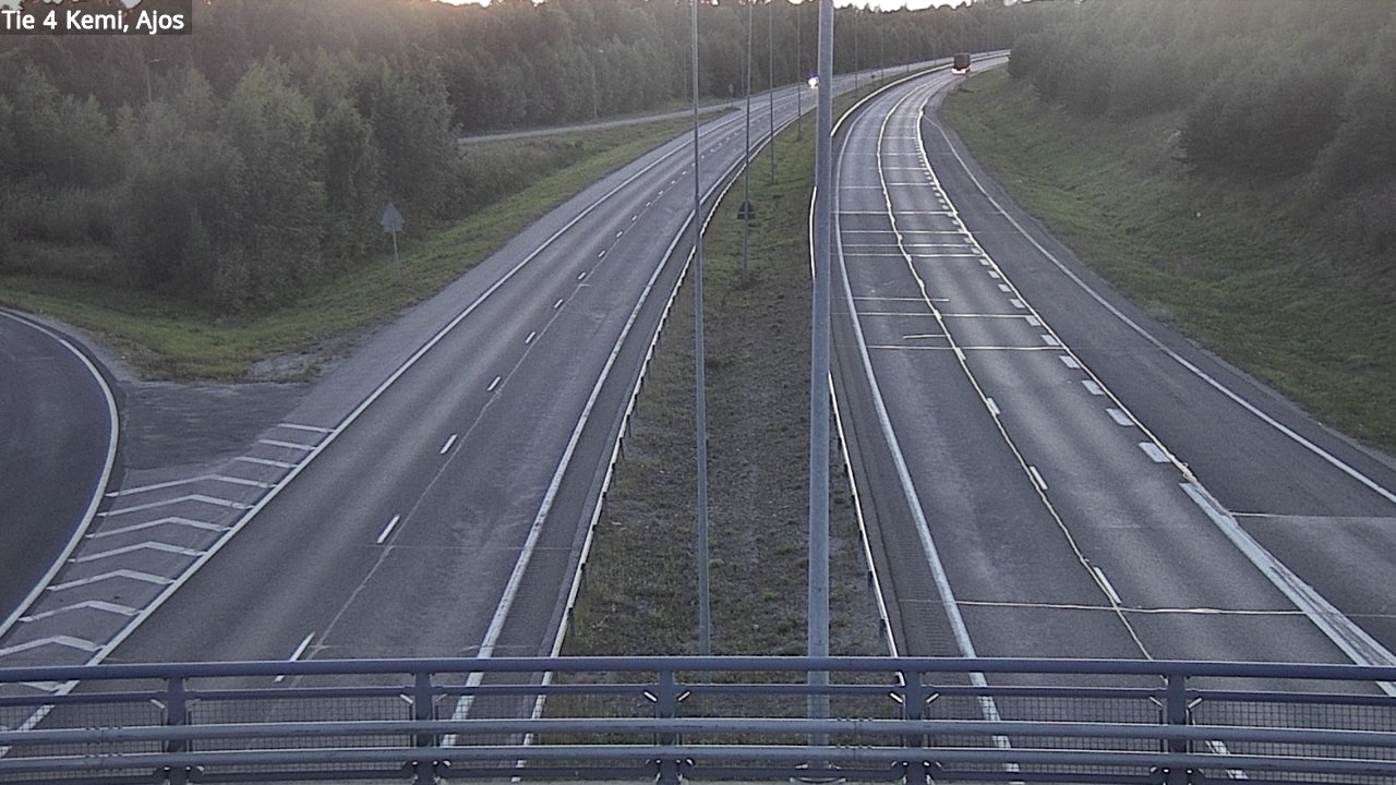 Kelikamerat Kuva Tie 4 Kemi, Ajos, Kemi, Lappi