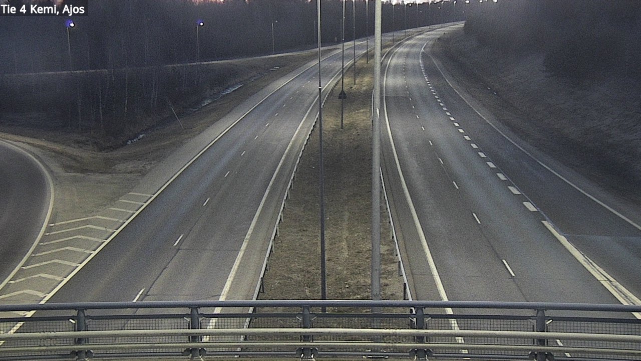 Weather Camera Image Road 4 Kemi, Ajos, Kemi, Lappi