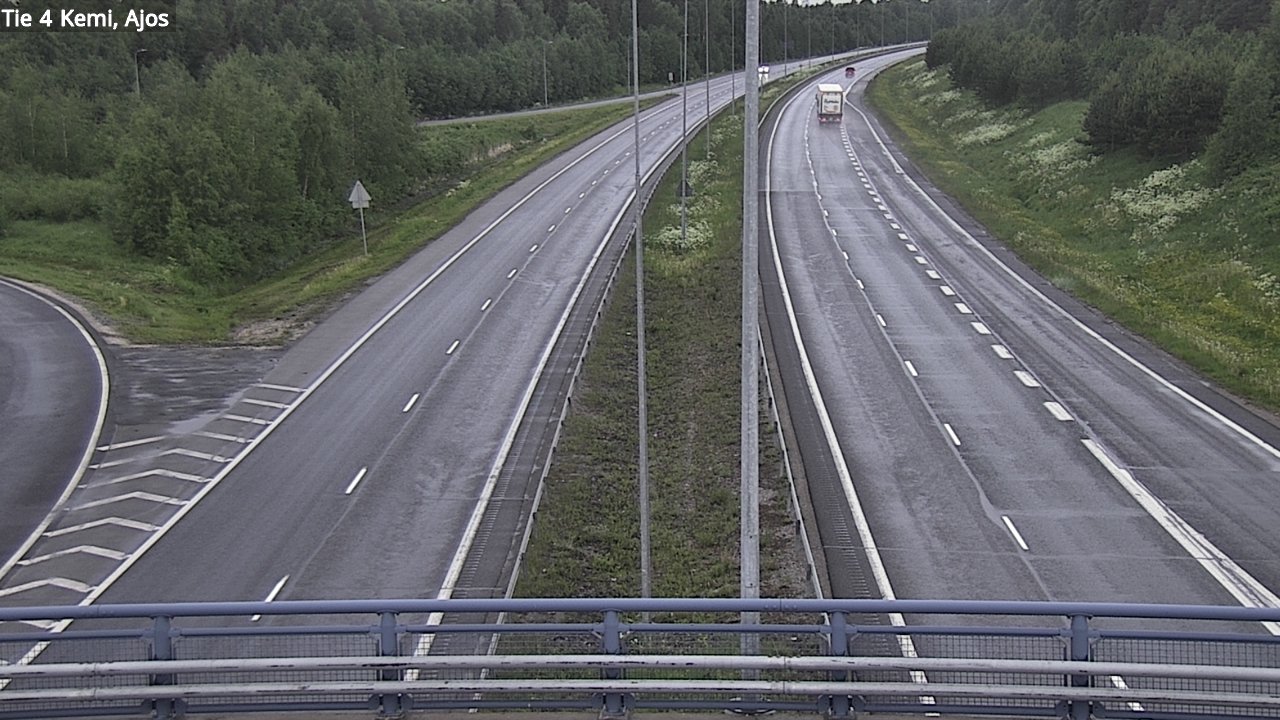 Kelikamerat Kuva Tie 4 Kemi, Ajos, Kemi, Lappi