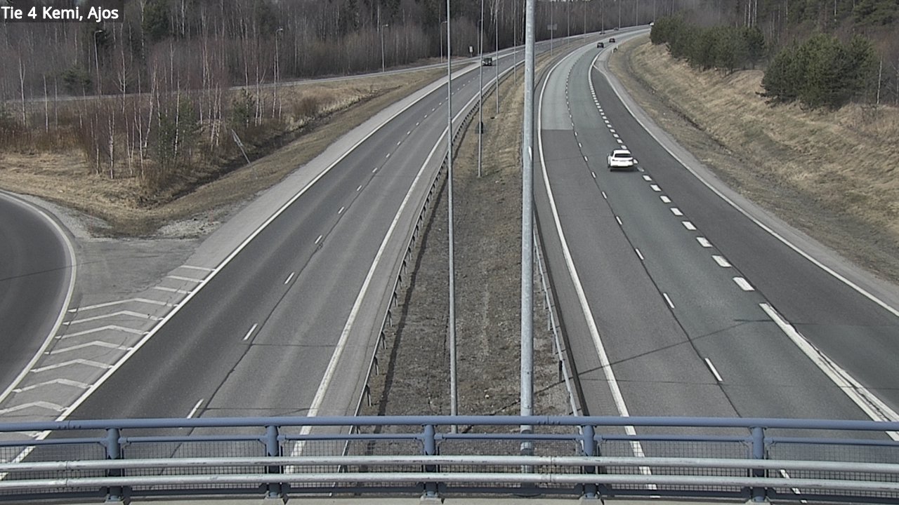 Weather Camera Image Road 4 Kemi, Ajos, Kemi, Lappi