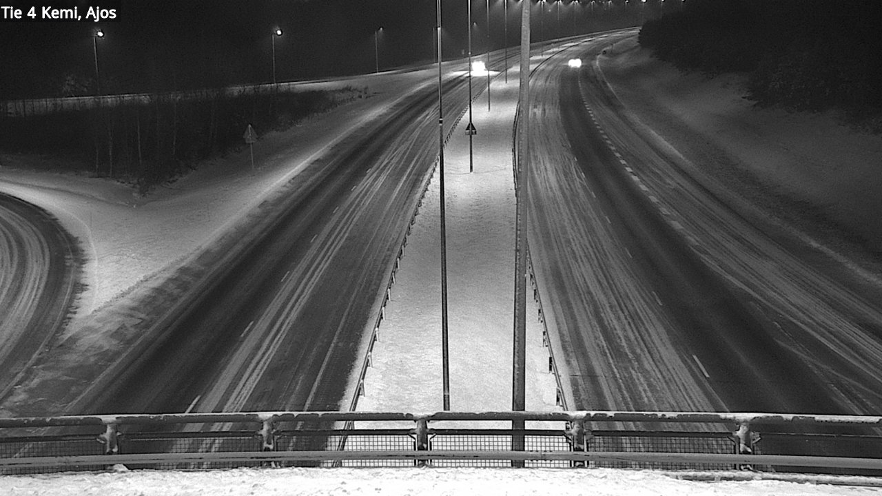 Weather Camera Image Road 4 Kemi, Ajos, Kemi, Lappi