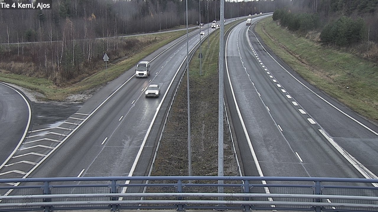 Kelikamerat Kuva Tie 4 Kemi, Ajos, Kemi, Lappi