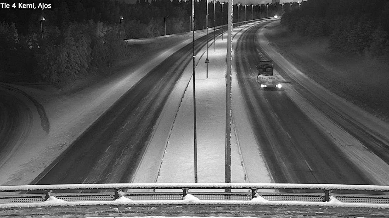 Kelikamerat Kuva Tie 4 Kemi, Ajos, Kemi, Lappi