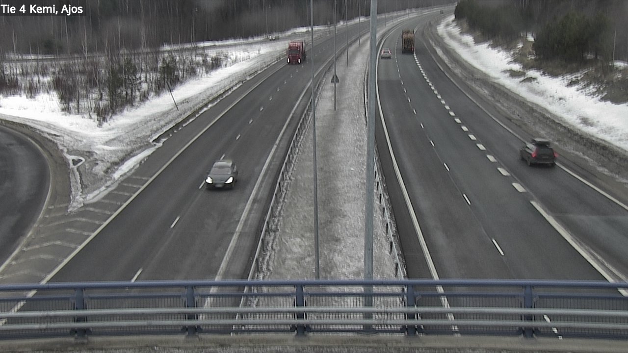 Kelikamerat Kuva Tie 4 Kemi, Ajos, Kemi, Lappi