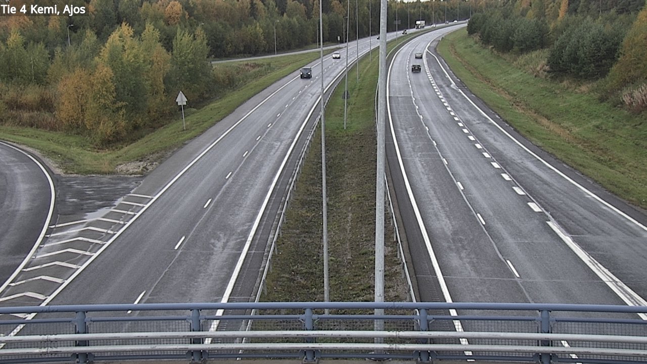 Kelikamerat Kuva Tie 4 Kemi, Ajos, Kemi, Lappi