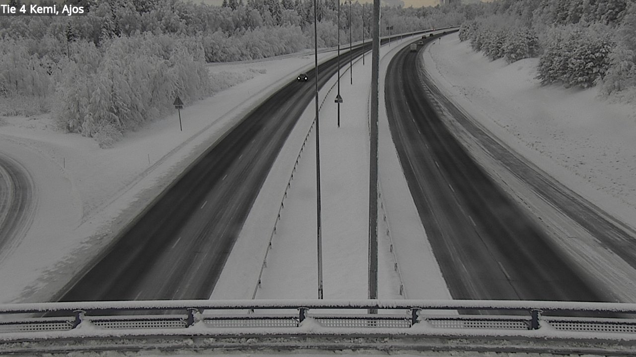 Kelikamerat Kuva Tie 4 Kemi, Ajos, Kemi, Lappi