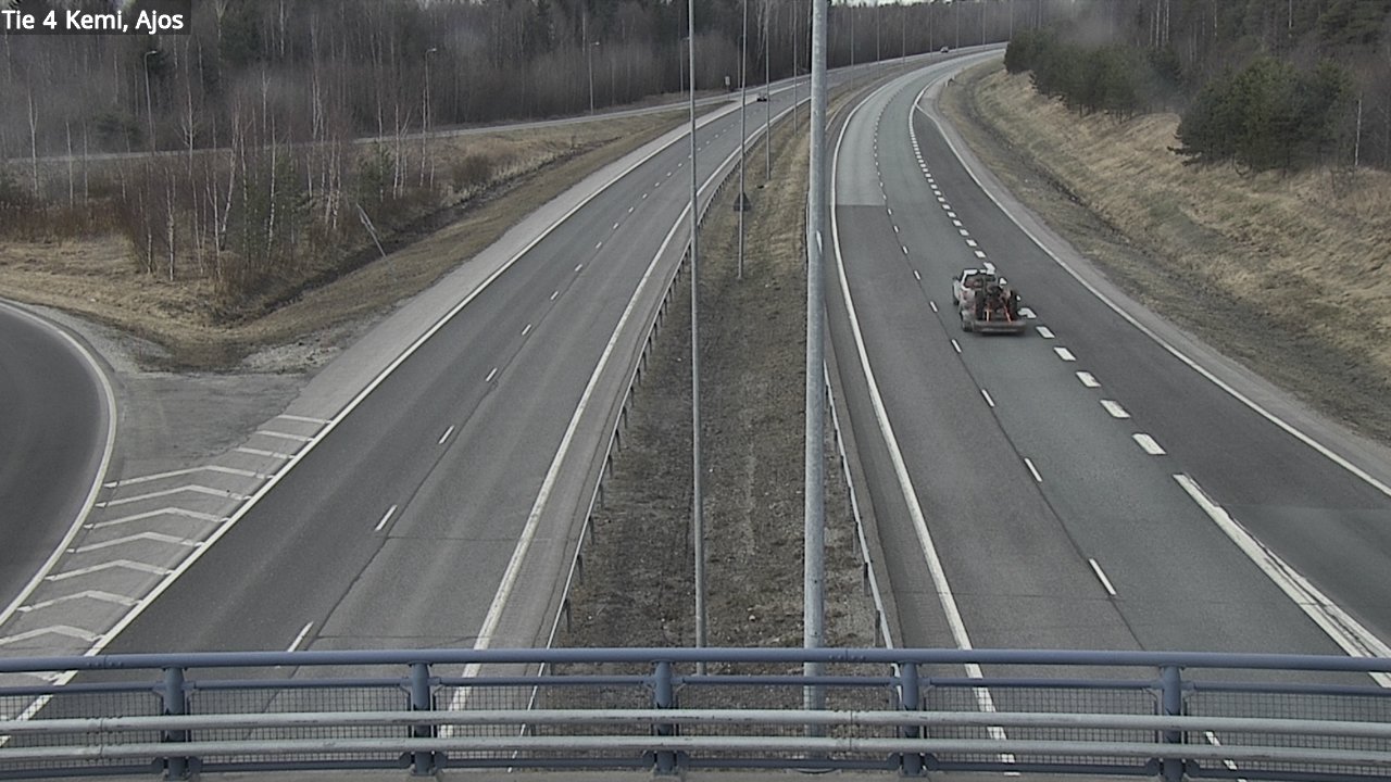 Weather Camera Image Road 4 Kemi, Ajos, Kemi, Lappi