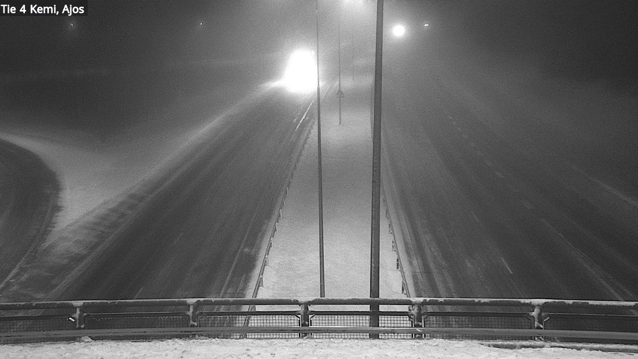 Weather Camera Image Road 4 Kemi, Ajos, Kemi, Lappi