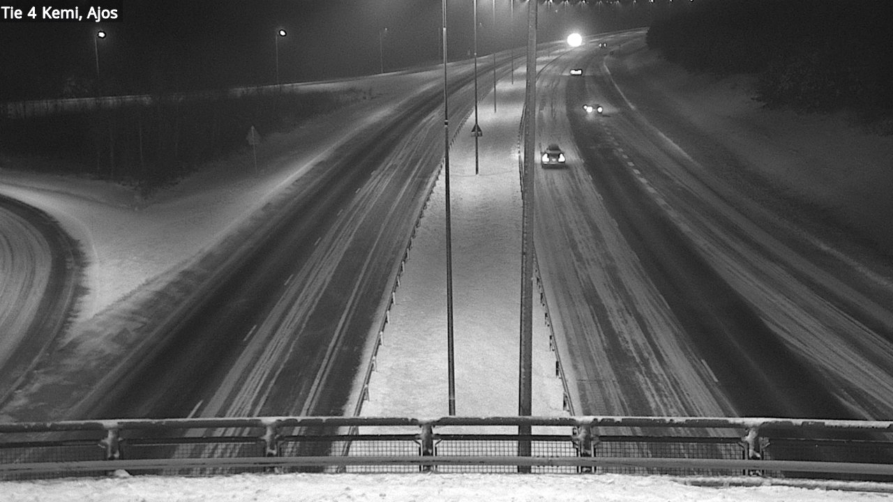 Weather Camera Image Road 4 Kemi, Ajos, Kemi, Lappi