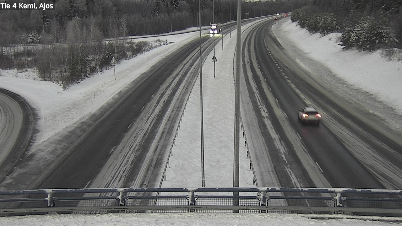 Weather Camera Image Road 4 Kemi, Ajos, Kemi, Lappi