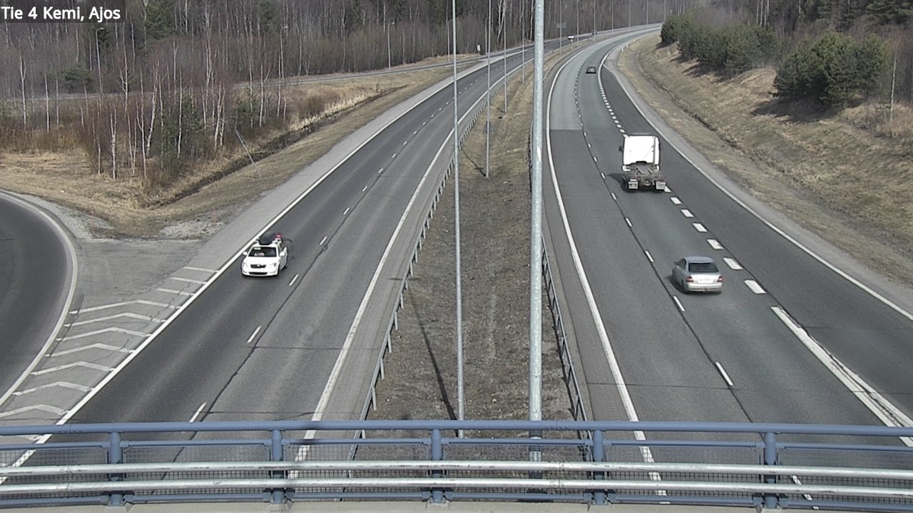 Weather Camera Image Road 4 Kemi, Ajos, Kemi, Lappi