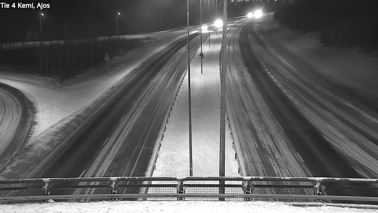 Weather Camera Image Road 4 Kemi, Ajos, Kemi, Lappi