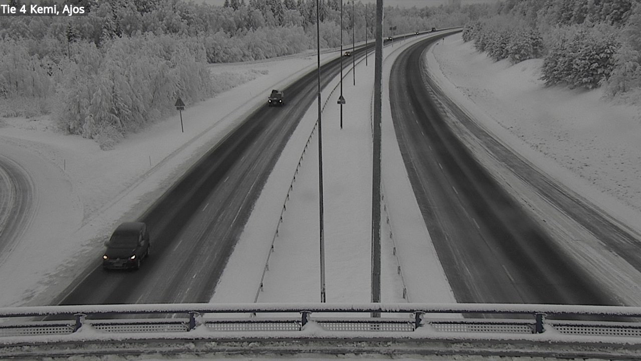 Kelikamerat Kuva Tie 4 Kemi, Ajos, Kemi, Lappi