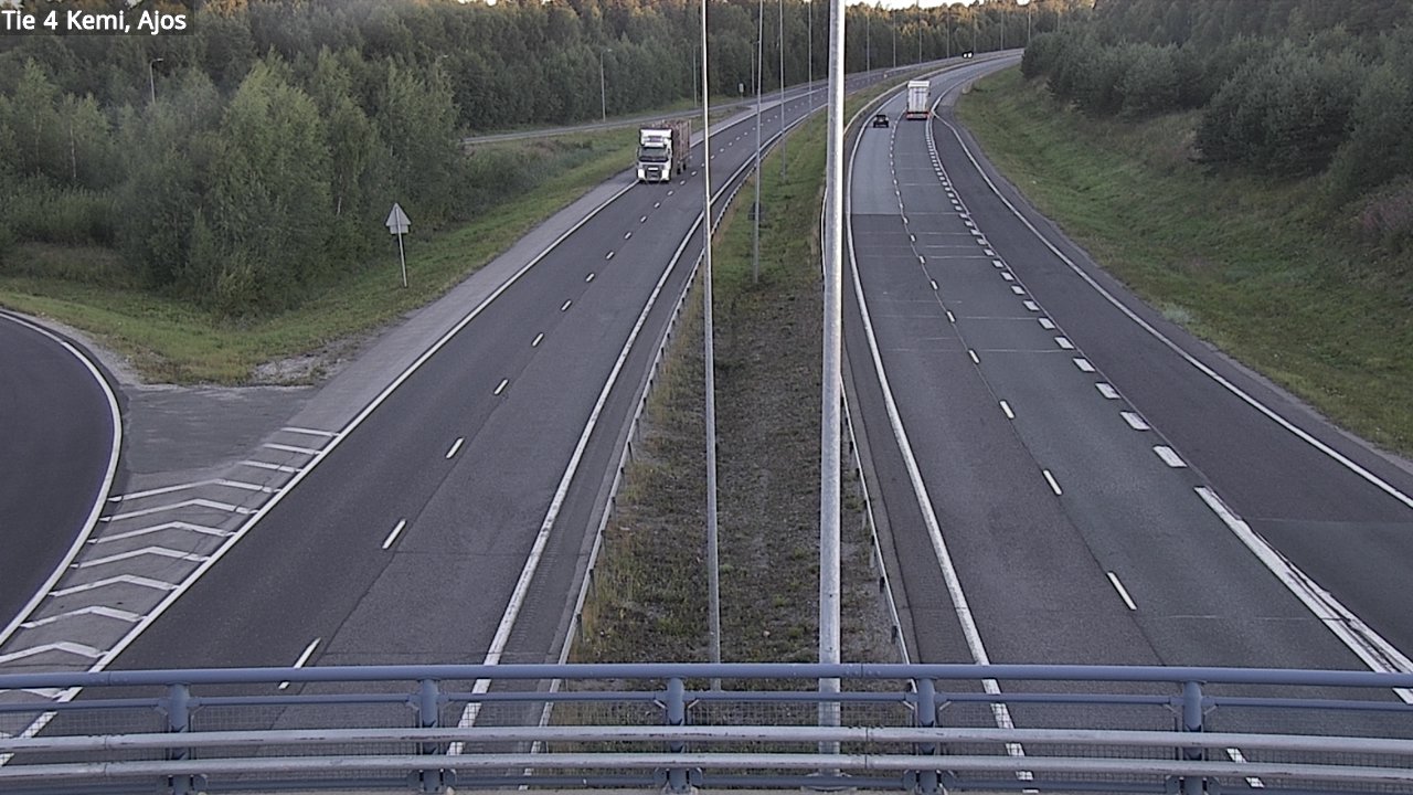 Weather Camera Image Road 4 Kemi, Ajos, Kemi, Lappi