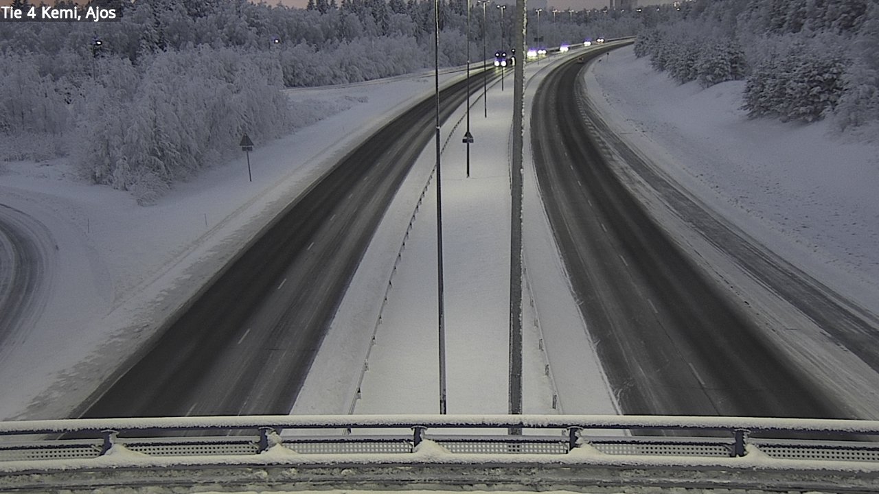 Kelikamerat Kuva Tie 4 Kemi, Ajos, Kemi, Lappi