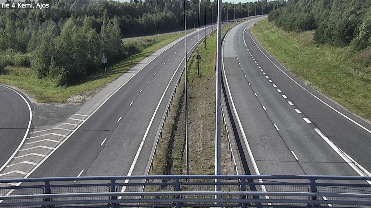 Kelikamerat Kuva Tie 4 Kemi, Ajos, Kemi, Lappi