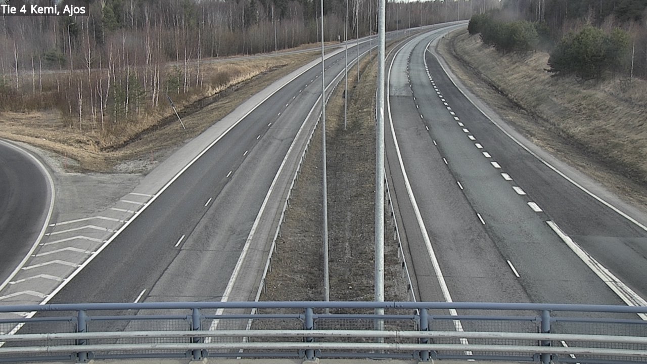 Weather Camera Image Road 4 Kemi, Ajos, Kemi, Lappi