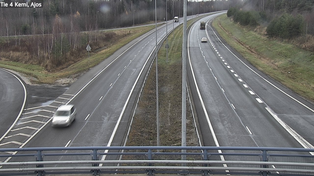 Kelikamerat Kuva Tie 4 Kemi, Ajos, Kemi, Lappi