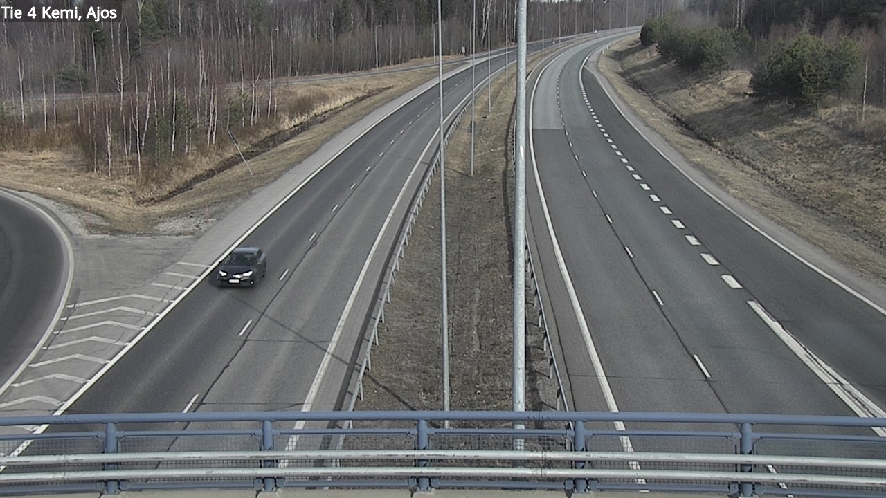 Weather Camera Image Road 4 Kemi, Ajos, Kemi, Lappi