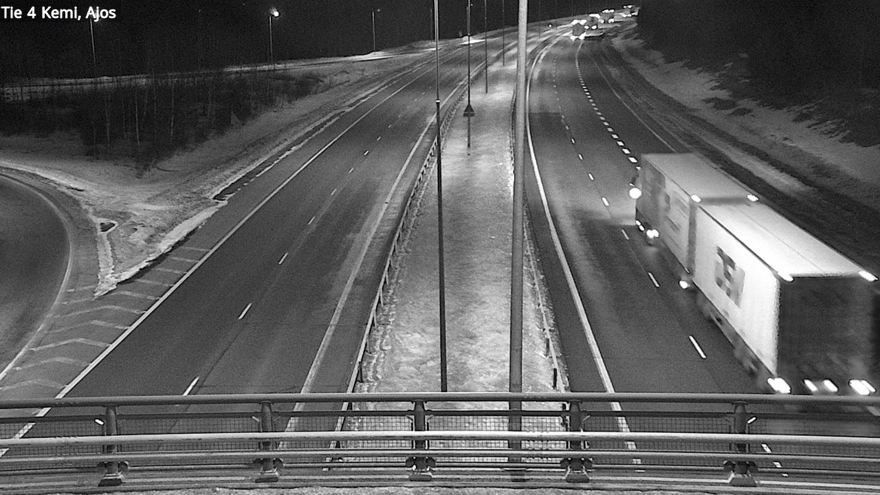 Kelikamerat Kuva Tie 4 Kemi, Ajos, Kemi, Lappi