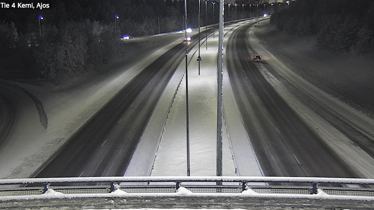 Kelikamerat Kuva Tie 4 Kemi, Ajos, Kemi, Lappi