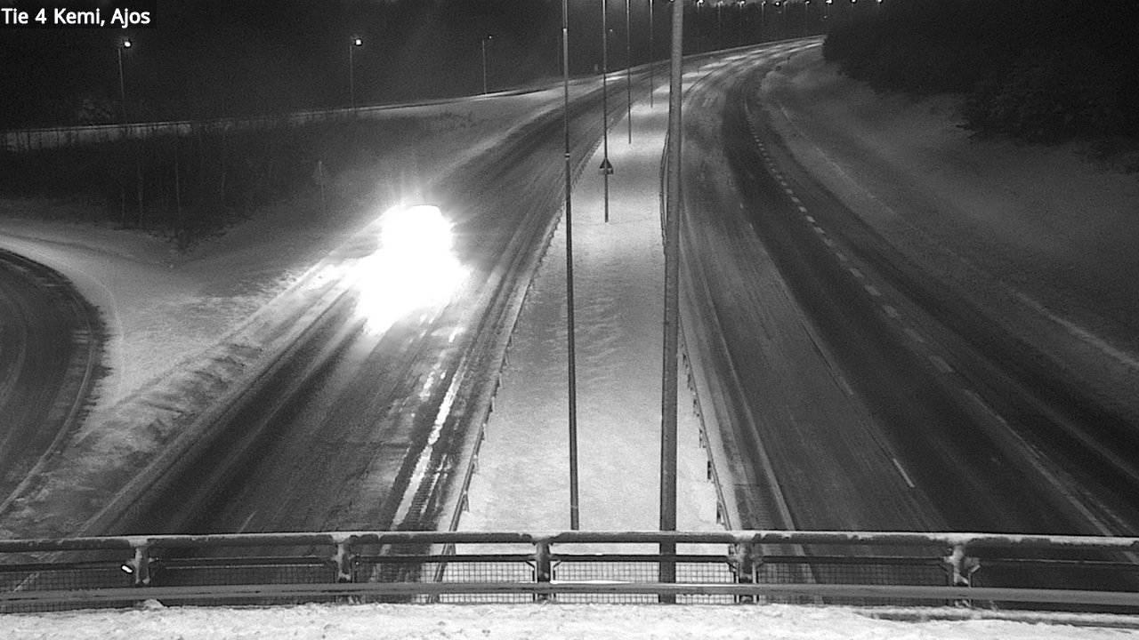 Weather Camera Image Road 4 Kemi, Ajos, Kemi, Lappi