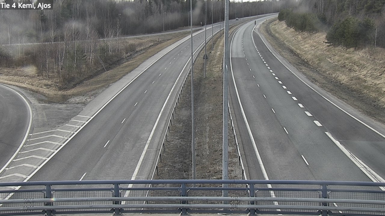 Weather Camera Image Road 4 Kemi, Ajos, Kemi, Lappi