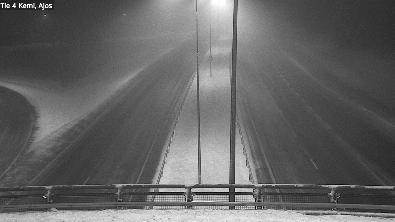 Weather Camera Image Road 4 Kemi, Ajos, Kemi, Lappi