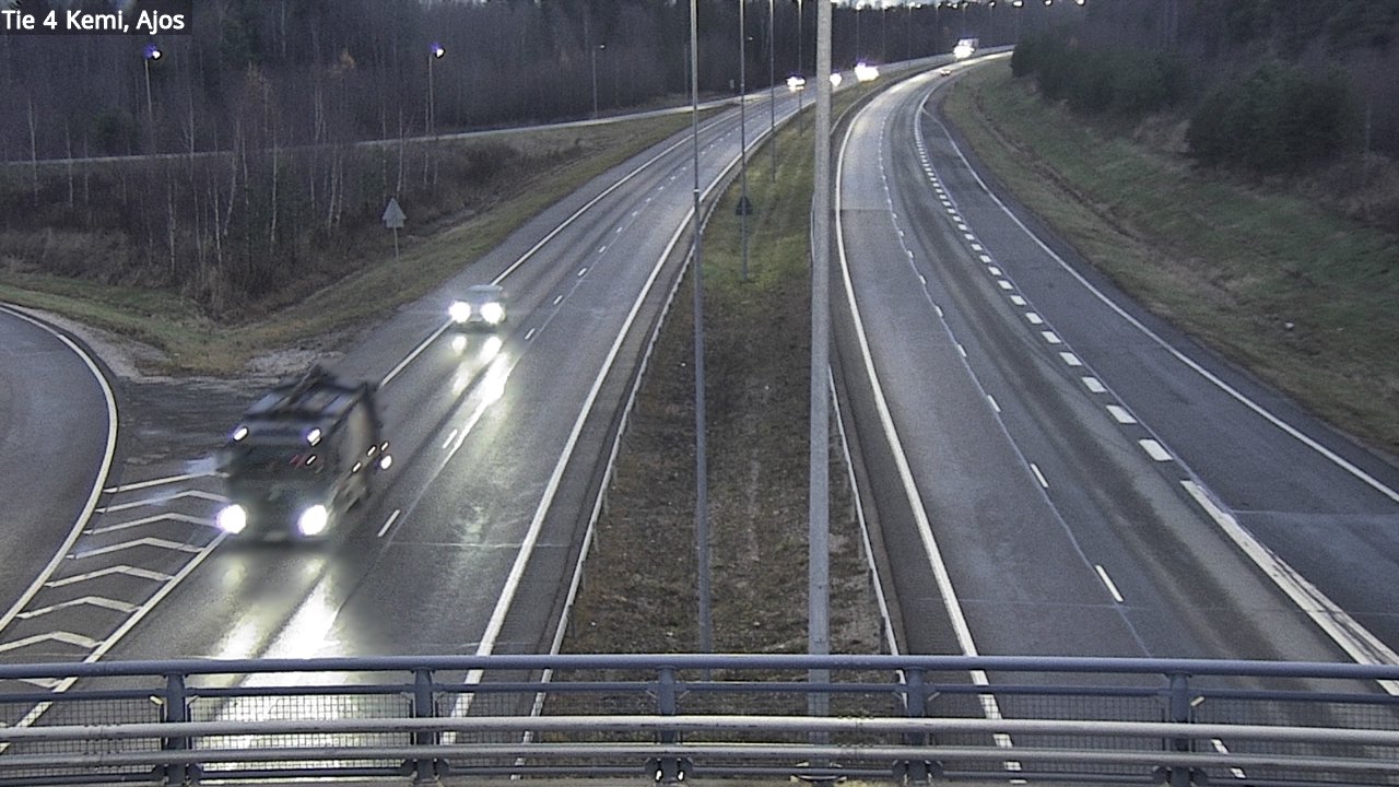 Kelikamerat Kuva Tie 4 Kemi, Ajos, Kemi, Lappi