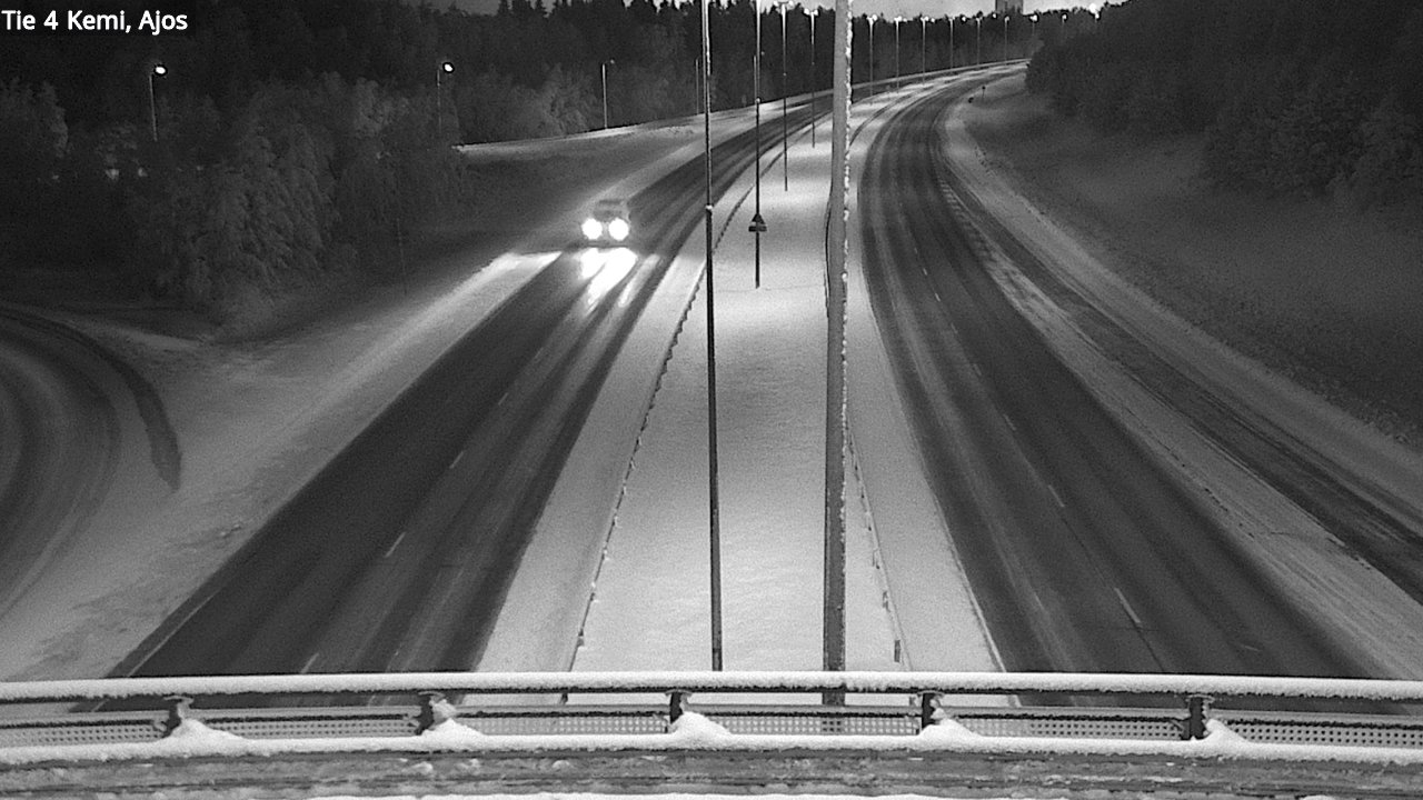 Kelikamerat Kuva Tie 4 Kemi, Ajos, Kemi, Lappi