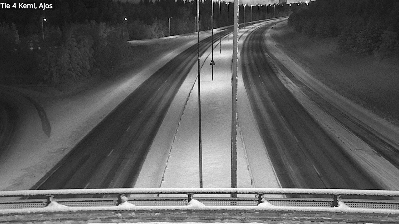 Kelikamerat Kuva Tie 4 Kemi, Ajos, Kemi, Lappi