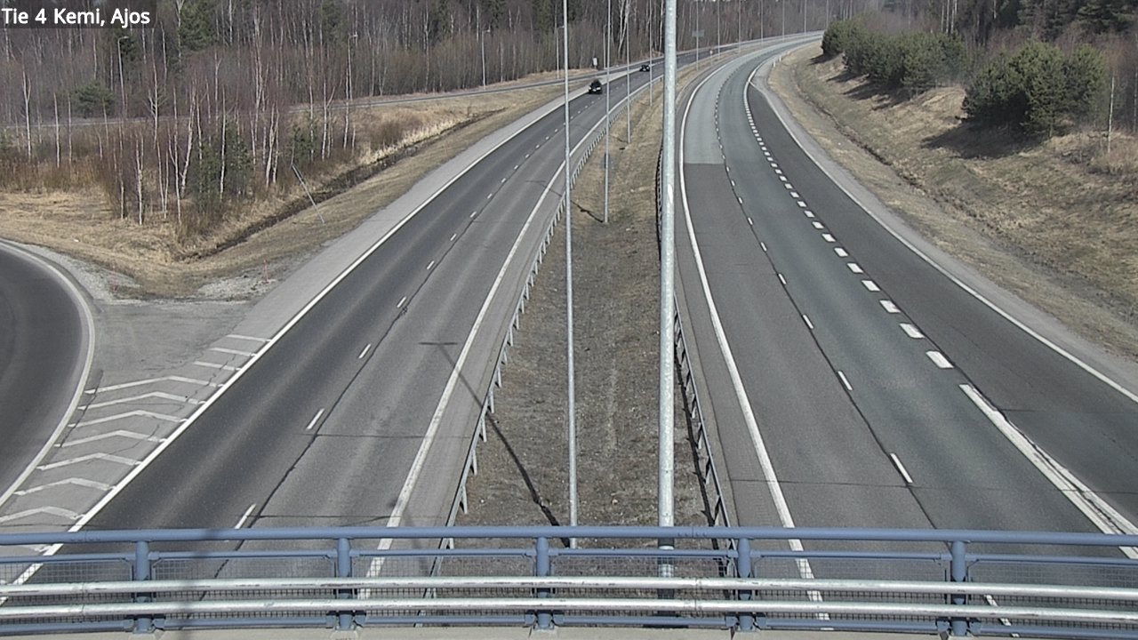 Weather Camera Image Road 4 Kemi, Ajos, Kemi, Lappi