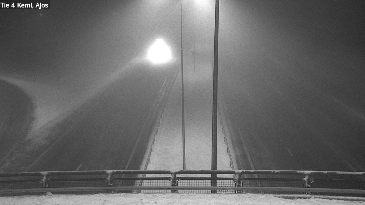 Weather Camera Image Road 4 Kemi, Ajos, Kemi, Lappi