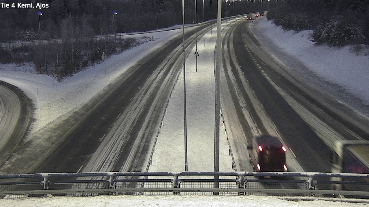 Weather Camera Image Road 4 Kemi, Ajos, Kemi, Lappi